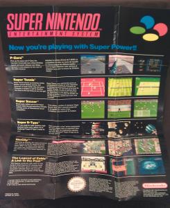 Super Nintendo Poster Branchement-Now Your Playing HW(B)-SNSP-FRA-1 (3)